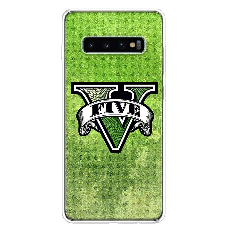 Jogo Gta 5 Caixa Do Telefone Para Samsung Galaxy S22 S21 Ultra S20 Fe S8 S9  S10e S10 Plus S10 Lite M23 5g Preto Capa Macia - Capas E Cases De Celular -  AliExpress