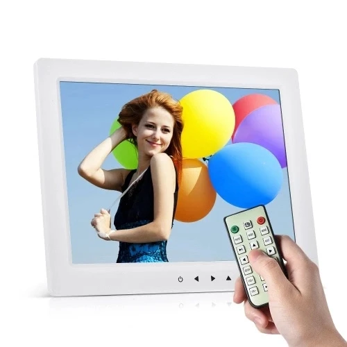 10 Pollici Hd Digital Photo Frame Desktop di Album/Immagine di Visualizzazione/1080 P MP4 Video/MP3
