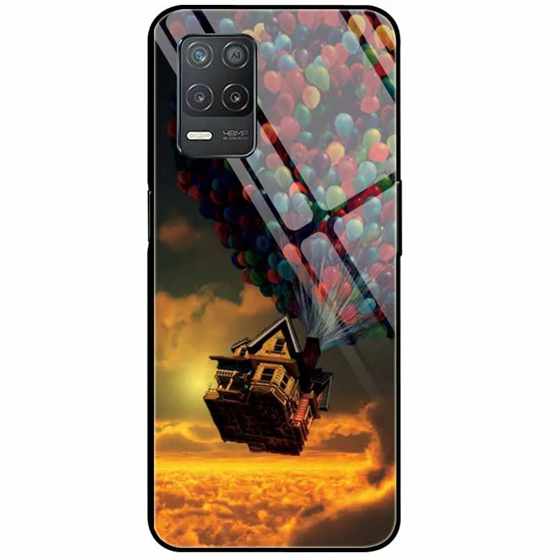 Tempered Glass Hard Protective Back Cover - Cute Design