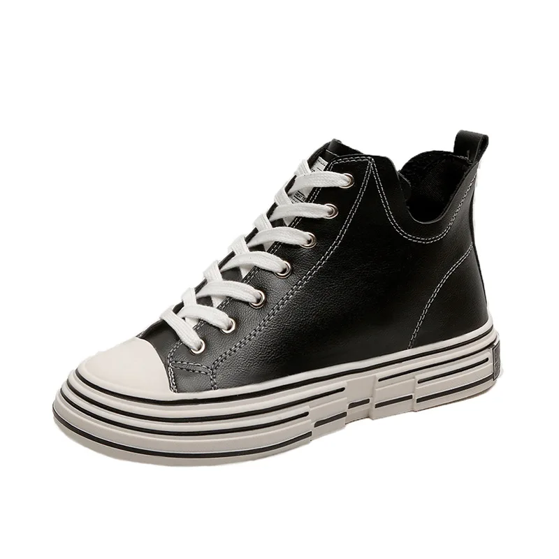 

WOMEN'S Casual Shoes 2019 Summer New Style Hight-top Fashion Thick Bottomed Casual Sports Shoes Joint End Retro Shoes STUDENT'S