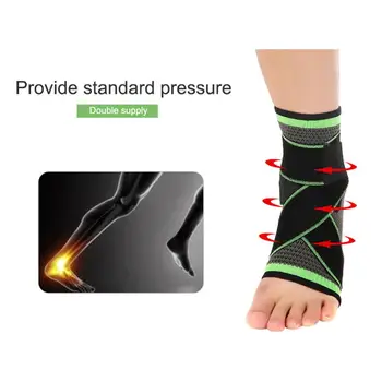 1pc Sport Voet Wrap Enkel Joint Protector Enkel Bandage Jogging Run Bescherming M/L/XL nieuwe