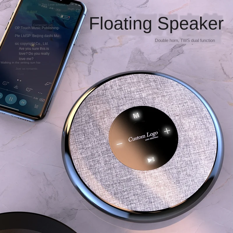 

SEMVIS C7 Wireless Bluetooth Speaker Water Floating Dual Speaker Touch Film Waterproof Bluetooth Speaker Audio Mini Subwoofer