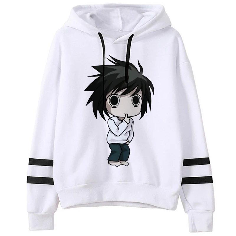 Manga Death Note The Promise Neverland Funny Cartoon Hoodies Women Fullmetal Alchemist Seven Deadly Sins Anime Sweatshirt Female