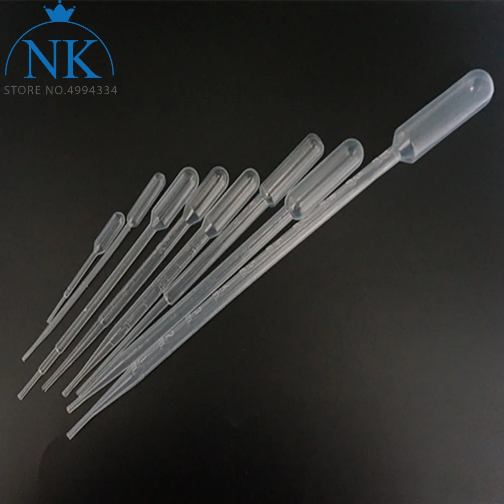 

0.2ml/0.5ml/1ml/2ml/3ml/3ml-L/5ml/10ml Disposable Graduated Plastic pasteur pipette transfer dropper Polyethylene Makeup