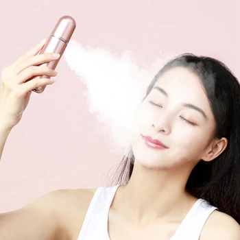 

Contact Screen Nano Facial Sprayer Face Moisturizing Steamer Portable Whitening Hydration Humidifier Beauty Instrument