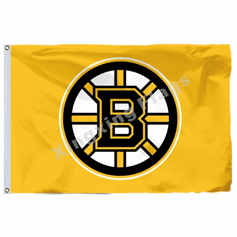 Boston Bruins Национальный флаг 3ft x 5ft полиэстер Бостонский баннер с Boston Bruins Размер № 4 90x150 см пользовательский флаг - Цвет: B2