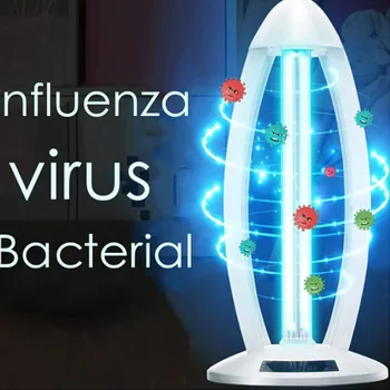 

38W High Ozone UV Disinfection lamp 110V 220V Household Ultraviolet Lamps UVC Germicidal Light Sterilizing Lights