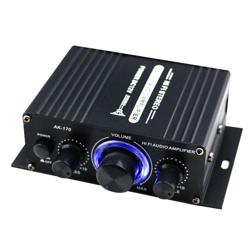 400 Вт DC12V светодиодный fm радио легко установить музыкальный приемник алюминиевый