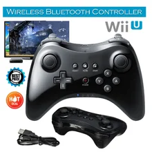 Беспроводной контроллер с Bluetooth, классический двойной аналоговый контроллер USB для WiiU Pro Gamepad