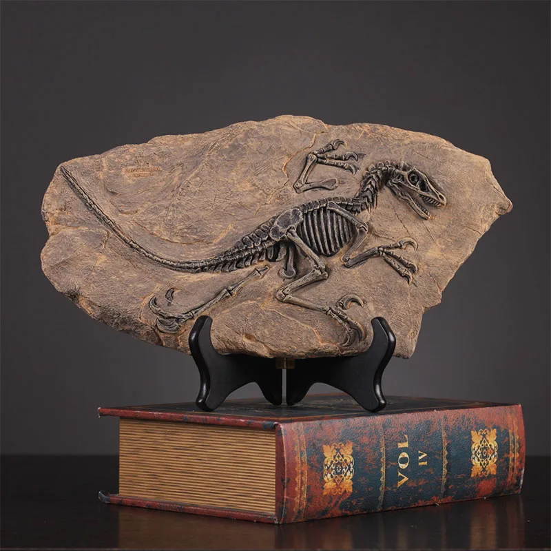 Nostalgic Antique Dinosaur Fossil Desktop Decoration Figurines Resin Ornaments Crafts Office Display Miniature Model | Дом и сад