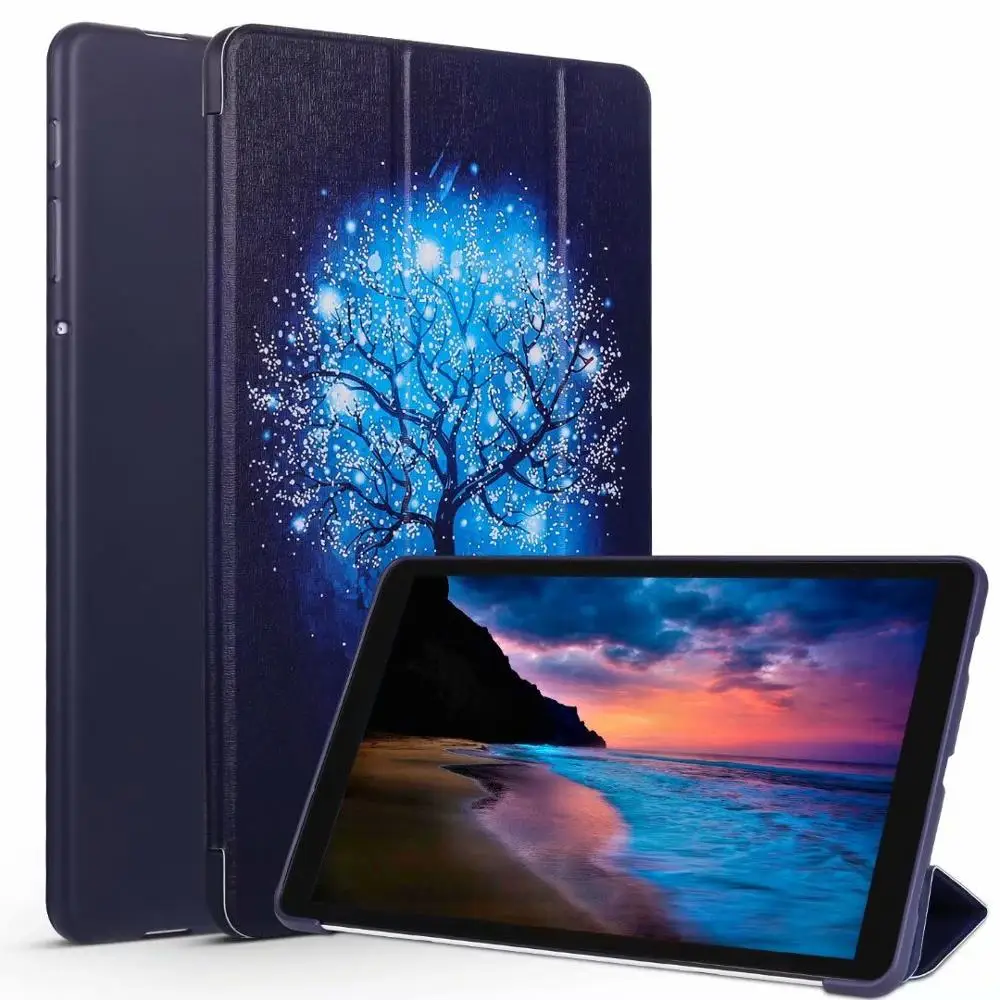 Магнитный смарт чехол для Samsung Tab A 10 5 2018 T590 T595 T597 подставка из искусственной кожи