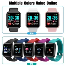 

Men's Women's Smart Watch Heart Rate Monitor Fitness Tracker Smartwatch IPX7 Waterproof Sports Watches parejas regalos gifts