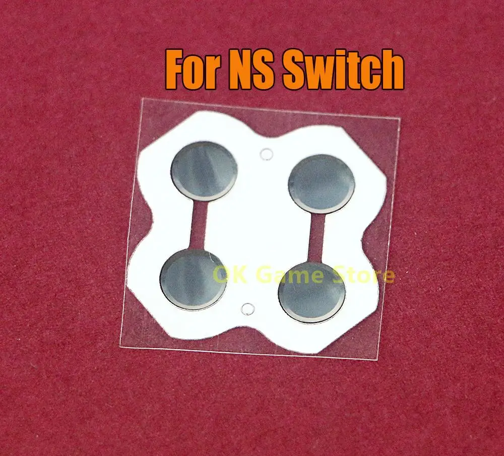 10 Pz/Lotto D Pad Film Per Nintend Switch Ns Controller Maniglia Metallo D-Pad Dome Snap Pcb Board Buttons Film