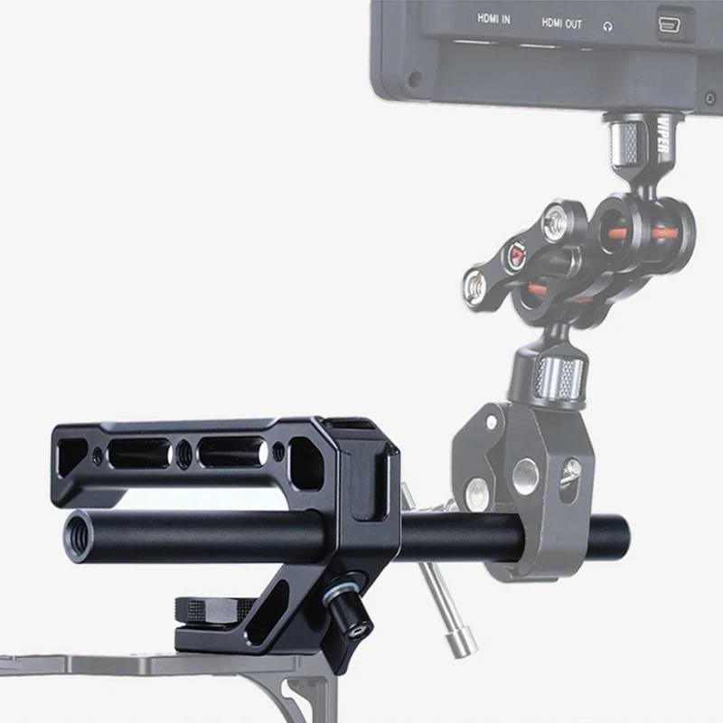 BESTR008 ручка для холодного башмака с винтовым винтом Arri M5 вращающийся винт внешний монитор микрофон для DSLR NikonCanon sony