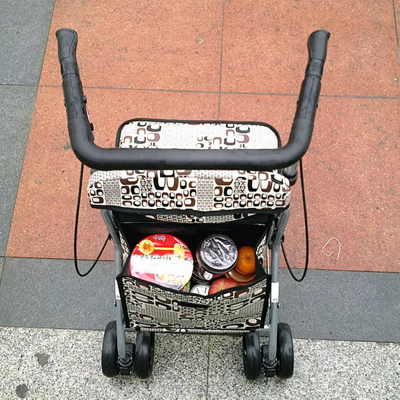 Four Wheel Seniors Roller Walker With Seat & Brake, Lightweight Foldable Elderly Wheelchair, Portable The Aged Stroller