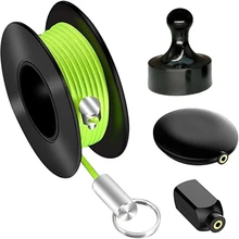 Threader magnético profissional cabo extrator snap fio guider cabo de fio executando dispositivo extrator puxando fio fácil uso mão