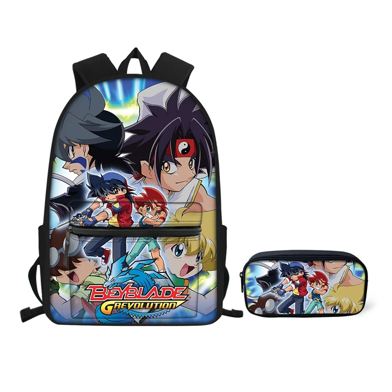 

Kinomiya Takao Print College Backpack For Boys Japan Style Rucksack Boys Multifunction Waterproof Backpack Mochila Azul