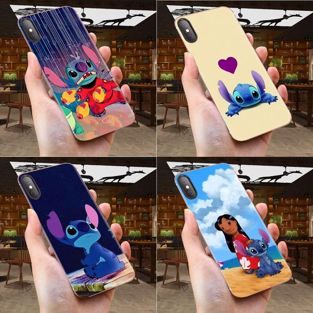 Чехол из ТПУ для Galaxy J1 J2 J3 J330 J4 J5 J6 J7 J730 J8 2015 2016 2017 2018 mini Pro Cute Lilo Stitch Cartoon | Мобильные