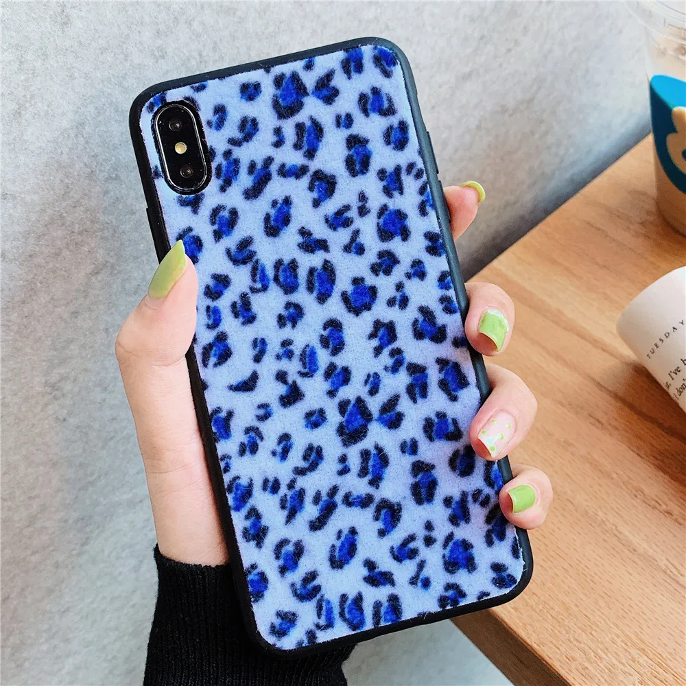 Модные леопардовые пушистый чехол для samsung Galaxy A50 a70 a20 a30 a40 A60 A80 s8 s9 s10 plus note 10 m10 M30 m20