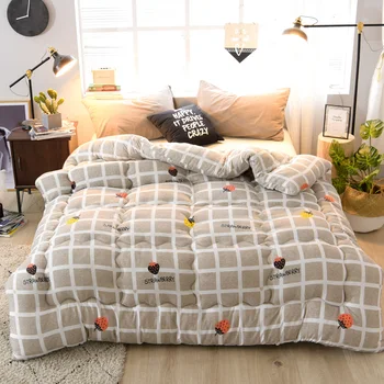 

1-4kKG High Quality Winter Quilt Comforter Duvet Filling Cotton Cover Twin Single Queen Supper King Size Cheap And Comfortable