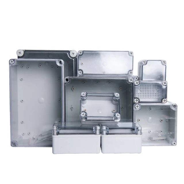 F-type transparent waterproof box Outdoor monitoring box Outdoor