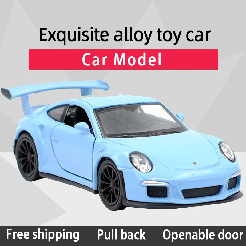 Суперспортивный автомобиль WELLY 1:36 2016 911 GT3 RS литая модель автомобиля из сплава