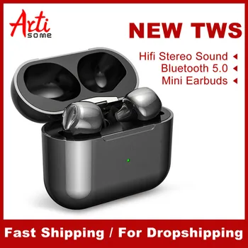 

TWS Bluetooth Headphone Bluetooth 5.0 Wireless Earphones Touch Control Waterproof Earbuds Stereo Sport Headsets With Microphone