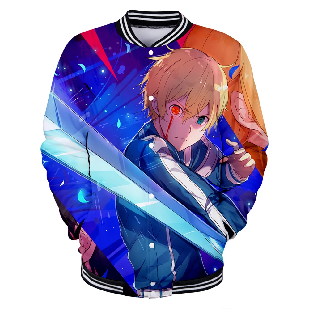 Костюм алисизации sword art online бейсбольная куртка в стиле аниме 3D принт японский