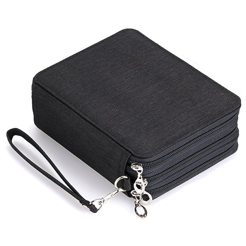 

School Pencil Case for Girls Boys Oxford Pentel Pen Bag 72 Holes Large Pencil Case Multi Layer Waterproof Box Stationery Supplie