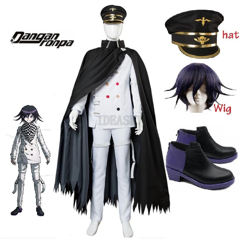 ダンガンロンパv3コスプレダンガンロンパオウマコキチハロウィンコスチュームウィッグハットアダルトメンズ アニメ コスチューム Aliexpress