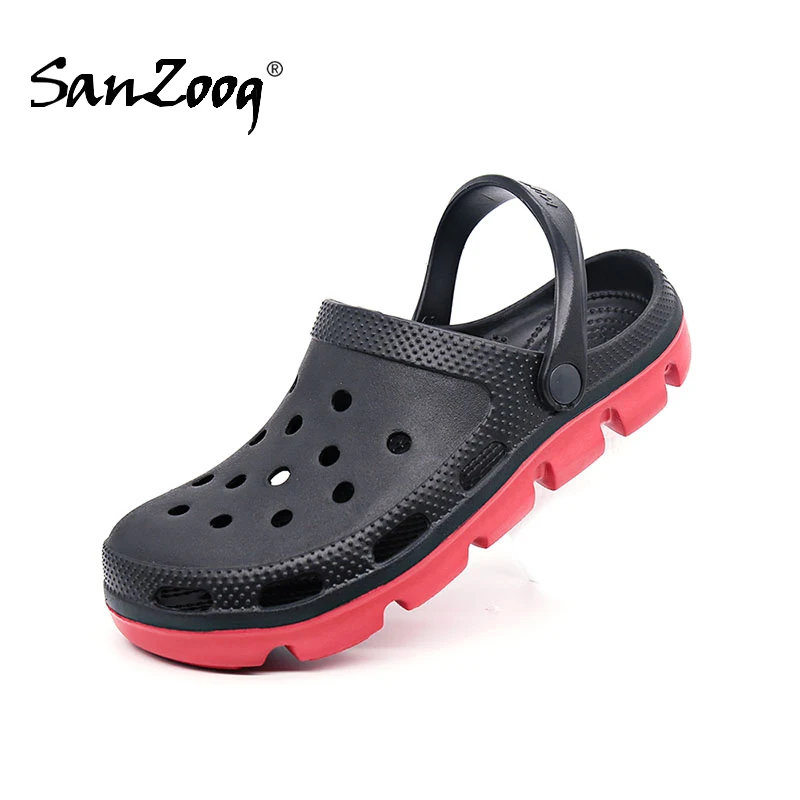 Sandalias de goma para la playa para Hombre, Zuecos, calzado para jardín, Zuecos, talla grande 49s