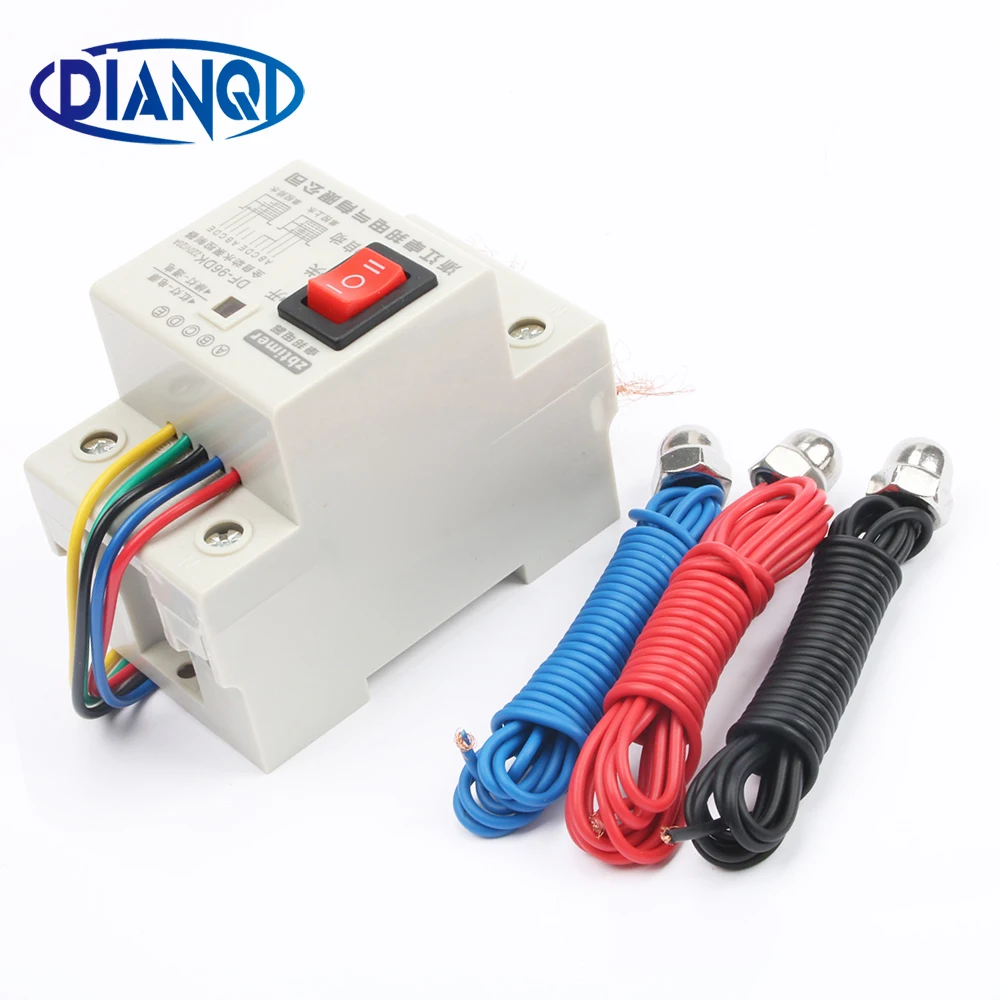 DF96D din-рейка контроль уровня воды 2 м автоматический контроль уровня воды Лер насос контроль Лер Цистерна автоматический переключатель жидкости 220 В