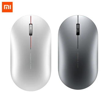 

Original Xiaomi Fashion Mouse Portable Wireless Game Mouse 1000dpi 2.4GHz Bluetooth link Optical Mouse Mini Portable Metal Mouse