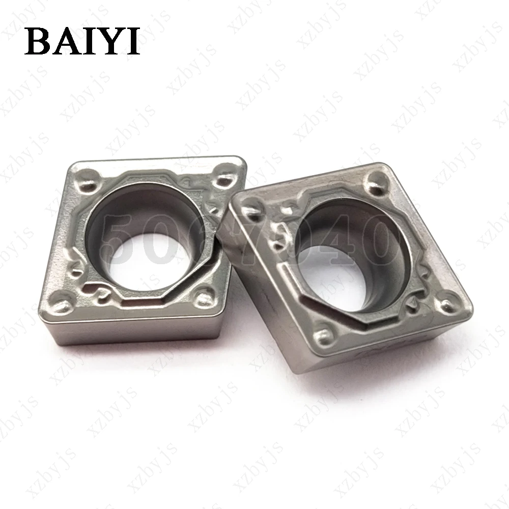 

CCMT09T304HQ TN60 CCMT09T308HQ TN60 Cermet Carbide Inserts lathe Turning Tools CNC Metal cutter tools CCMT 09T3 for steel