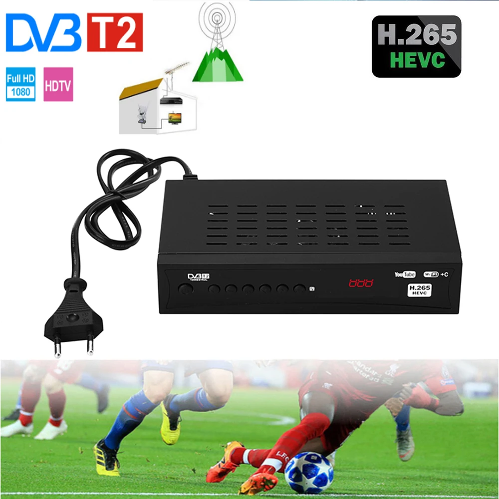 DVB-S2X S2 HD168 FTA HEVC h.265 DVB T2 цифровой ТВ-тюнер H.265 ТВ-рецептор Full HD DVBT2 приставка Wifi