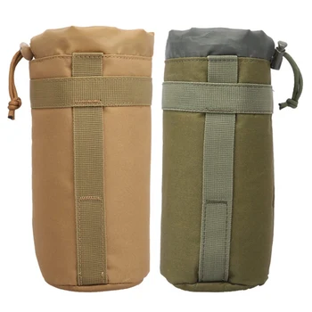 

Sport Bags Cover 2L Portable Water Bottle Pouch Camping Kettle Bags For Backpack Vest Belt Travel Cycling Hiking Accessories