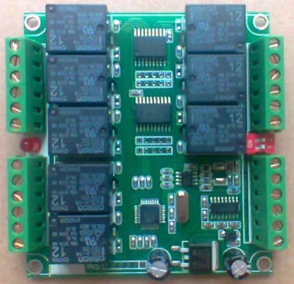 RS485, RS2328 последовательное реле(10A) modbus промышленной конфигурации IO модуль