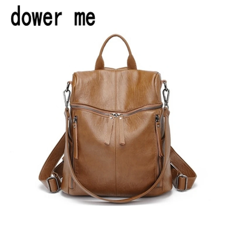 Модные женские рюкзаки dower me 001 из искусственной кожи на шнурке маленькие