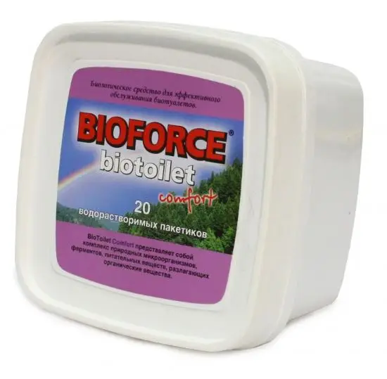 Средство для биотуалетов Bioforce BioToilet Comfort 20 пакетиков х 28 г | Дом и сад