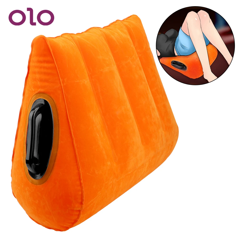 OLO Inflatable Sex Pillow Love Sexy Aid Body Position Cushion Adult Games Sex Furniture Sofa Sexy Games for Women Men Couples