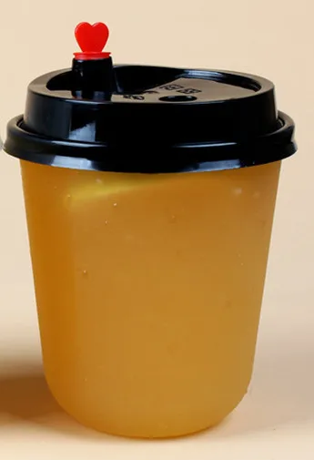 cup and lid3 50 шт. 360 мл прозрачный мини-U Тип одноразовый холодный напиток чашка креативный питомец фруктовый йогурт молоко чай кофе пластиковые кружки с крышками - Цвет: cup and lid3