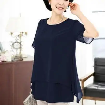 Топы и блузки размера плюс 7xl женский топ Mujer Chemisier Femme рубашка женская Blusas Mujer De Moda DJ664
