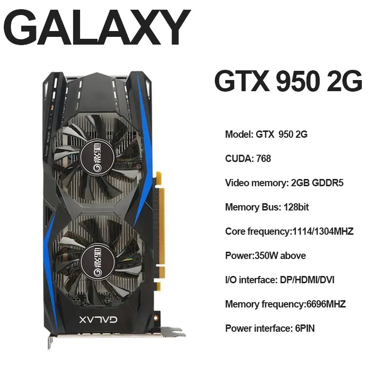 video card for gaming pc GTX 950 2G And GTX960 2G 4G Independent Display Desktop Computer Eating Chicken Game Graphics Card 128bit GDDR5 With DP+HD+DVI graphics cards computer Graphics Cards