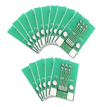 

uxcell FPC 6PIN 0.5 / FPC 6PIN 1 to DIP Adapter PCB Board SMD Converter 15pcs