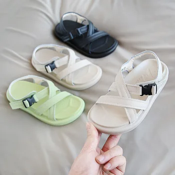 

Boys sandals 2020 new boys' non-slip little boys summer baby shoes children's shoes soft bottom