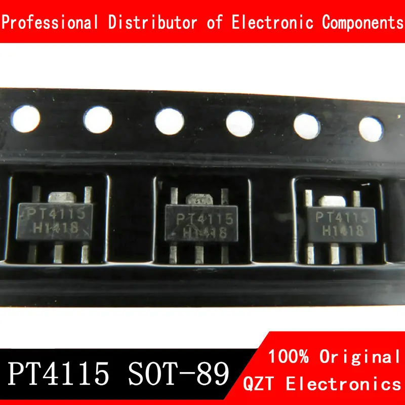 10PCS PT4115 SOT-89 PT4115B89E SOT89 SMD New and Original IC Chipset 5piece 100% new ssc6700 ssc6700 tl sop 8 chipset