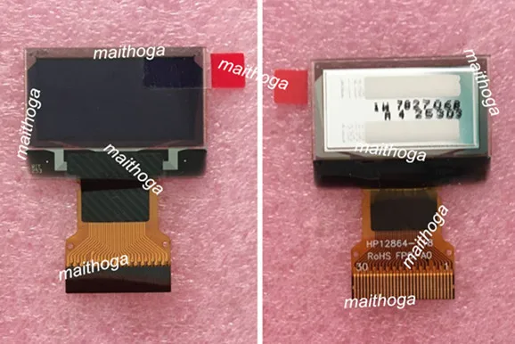 0,96 дюйма 30PIN белый/синий OLED экран SSD1306 Привод IC(17 мм FPC) 128*64 SPI/IIC/8 бит параллельный интерфейс