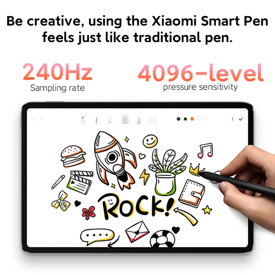 タブレット Xiaomi Pad 5/5Pro Xiaomi Smart Pen AJIUYU Stylus Pen For Xiaomi Pad 5 Pro 11 inch 12.4 MiPad