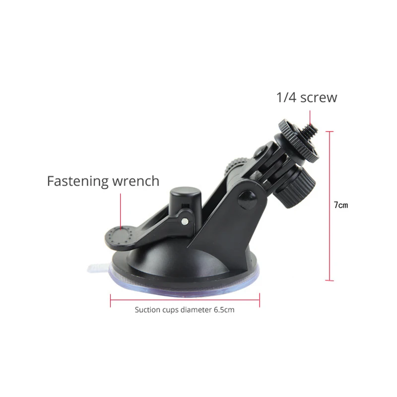 Car Mini Suction Cup Mount Holder Stand for GoPro Camera Digital Video Recorder Car Camera Camara Para Auto