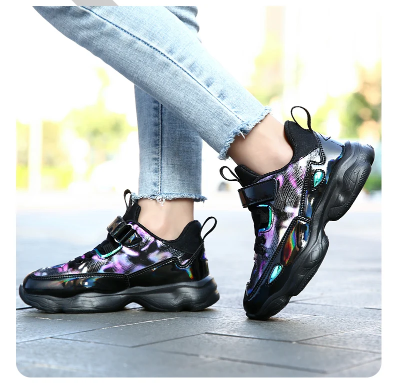 BENZELOR spring autumn fashion kids shoes children girls sneakers Casual lightweight lovely princess Sport Breathable